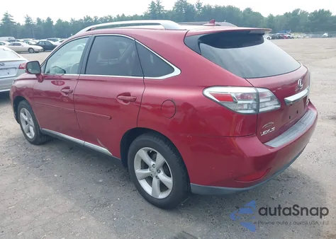 2010 Lexus Rx 350 from USA, damaged, VIN JTJBK1BA8A2001365